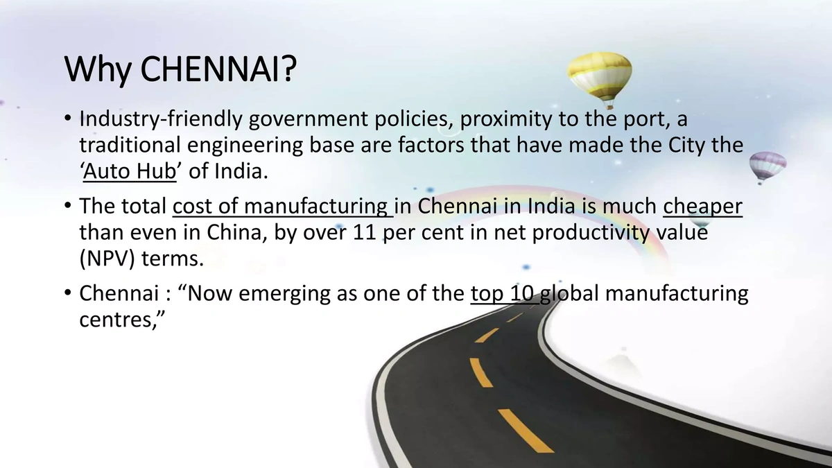 Chennai's Strategic Advantages | Why Here?